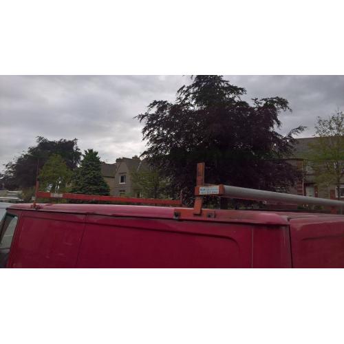 ROOF BARS with roller - fit Ford Transit Mk4