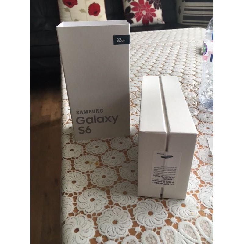 Samsung Galaxy s6 black sapphire 32 gb