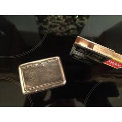 Collectable swan vesta cover, & tobacco tin