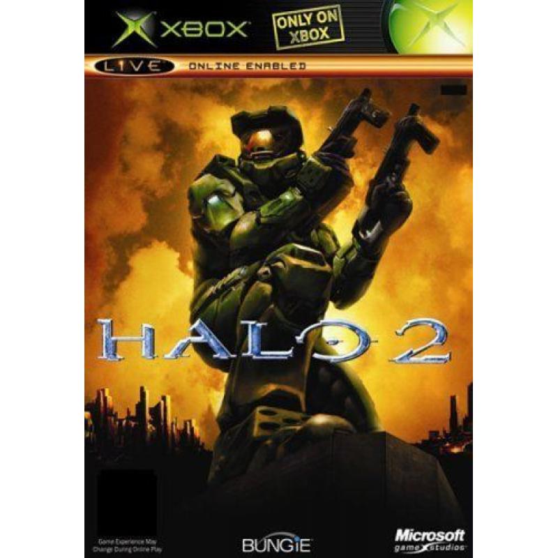 4 Microsoft Xbox Games Halo 2, SWAT, Without Warning & Splinter Cell.