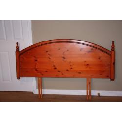 Ducal solid pine King size bed Headboard