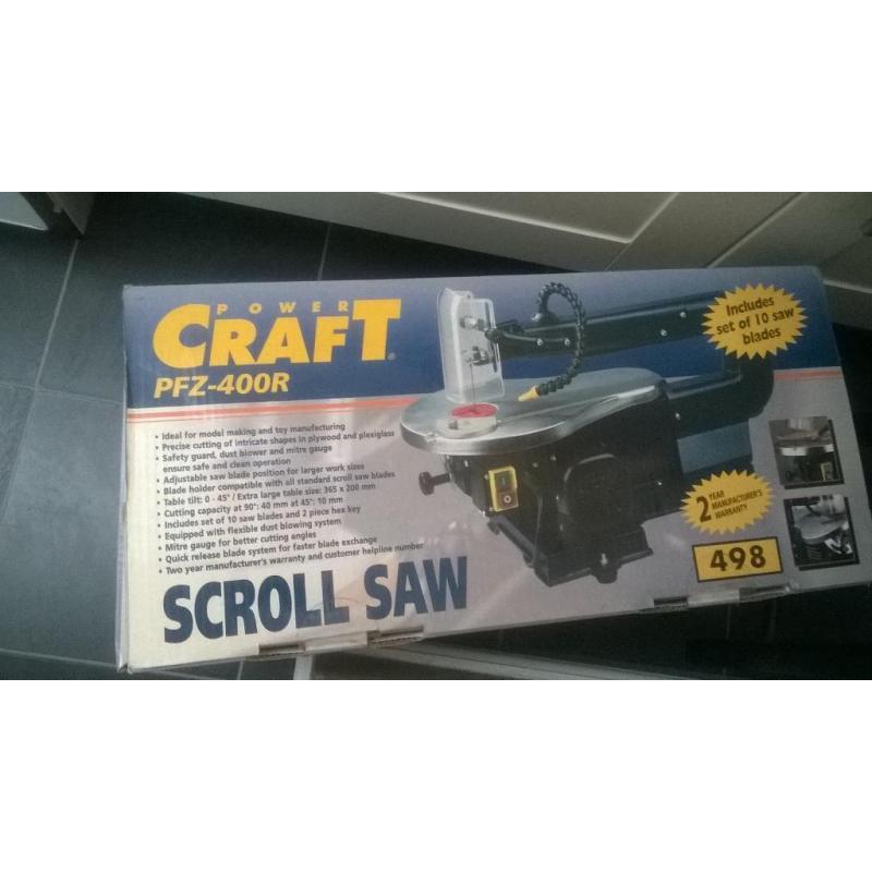 Brand new, never used scroll saw