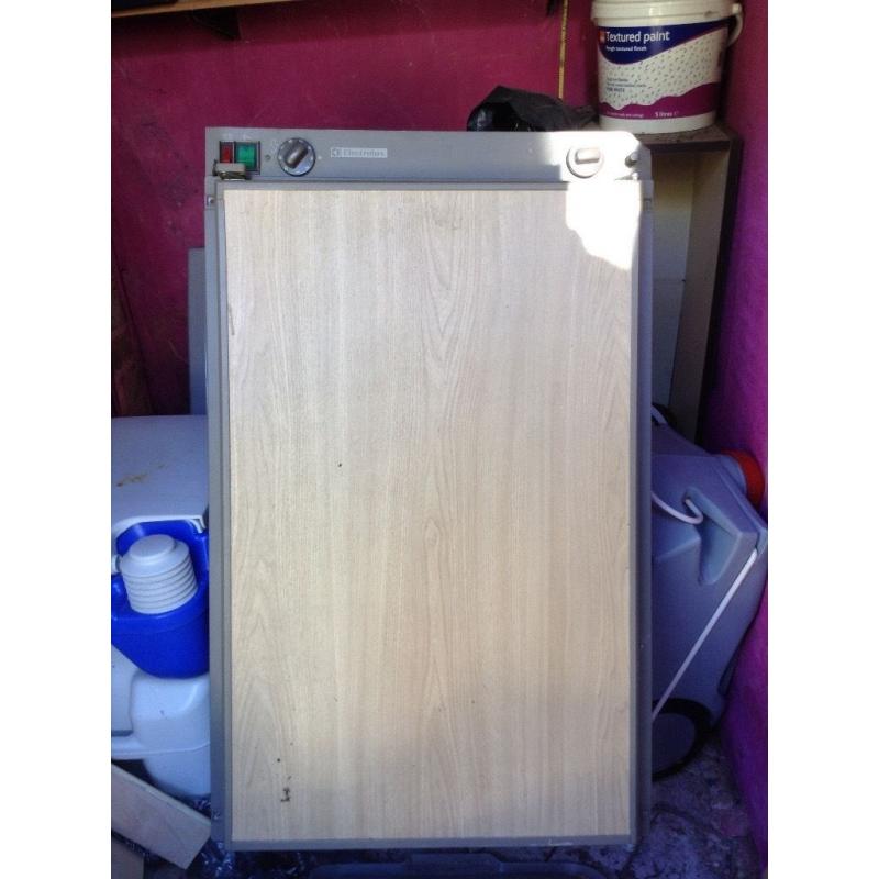 Camper van 3 way fridge