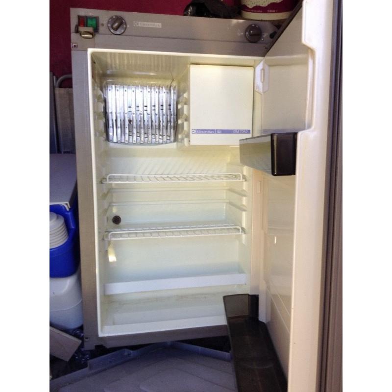 Camper van 3 way fridge