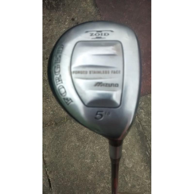 Mizuno 'Zoid' Carbon Shafted 5 Wood