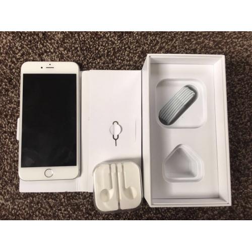 Apple iPhone 6+ 6Plus 128GB Silver Unlocked