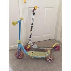 Two scooters