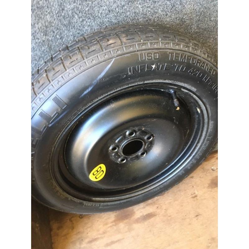 Space saver wheel and tyre from a Mondeo mk3