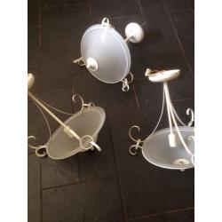 Three ceiling lights