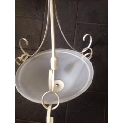 Three ceiling lights