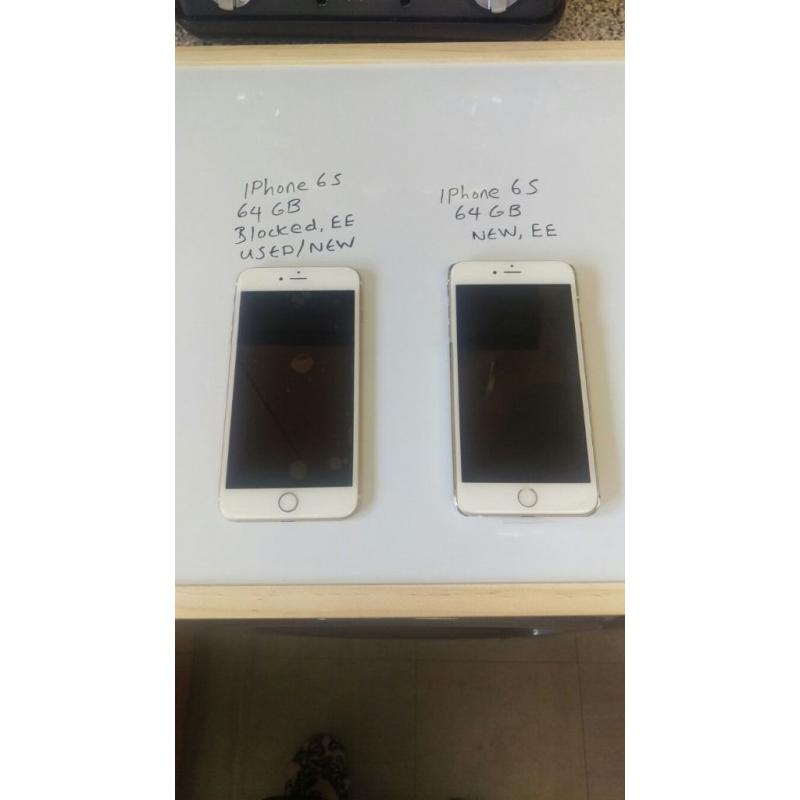 iPhone 6s plus 64 GB Rose Gold– brand-new with no scratches or marks