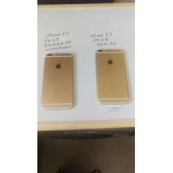 iPhone 6s plus 64 GB Rose Gold– brand-new with no scratches or marks