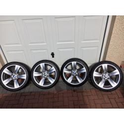 BMW 18" Styling 189 alloys with tyres