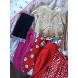 Girls clothes bundle + 2 hair bands