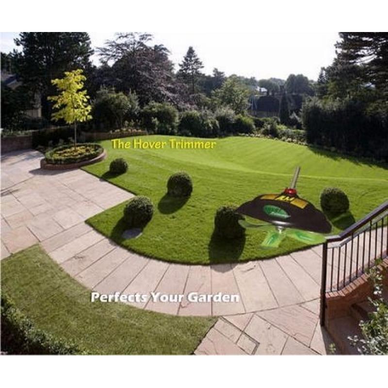 Grass & Weed Strimmer Head Turbo Power Hover Feature Removes Strain
