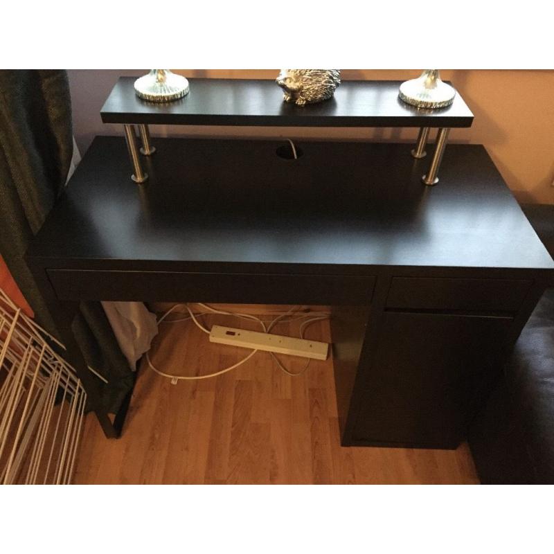 Dark brown desk for sale
