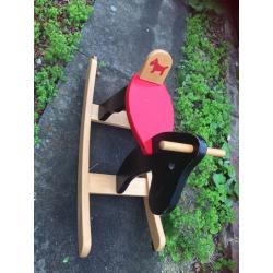 Kids rocking horse/moose