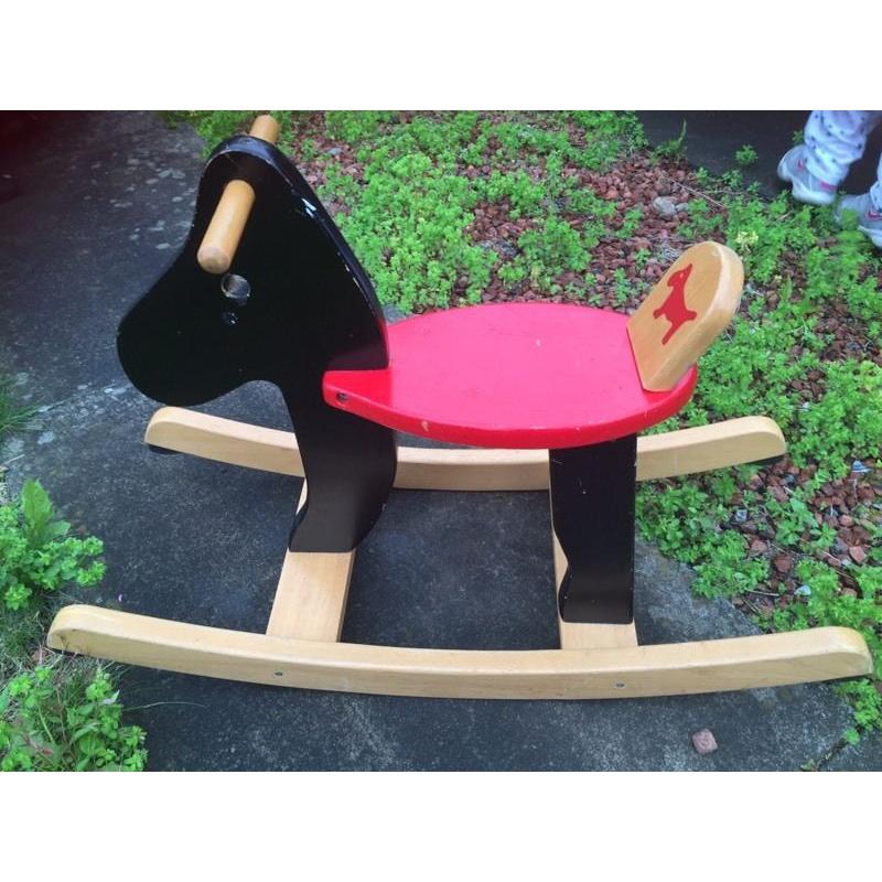 Kids rocking horse/moose
