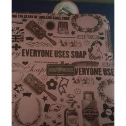 Soap and glory box with 3 products