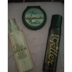 Soap and glory box with 3 products