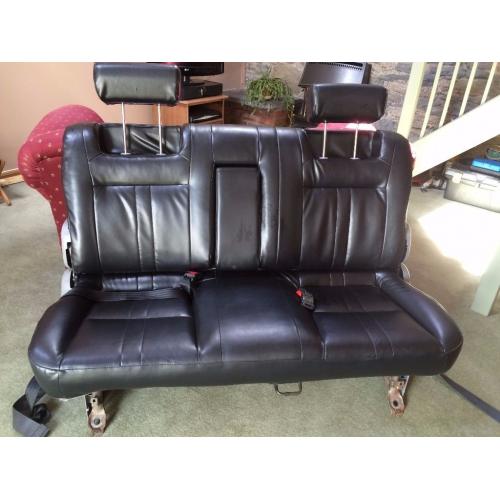 Double bench seat taken from my Volkswagen Transporter T5.