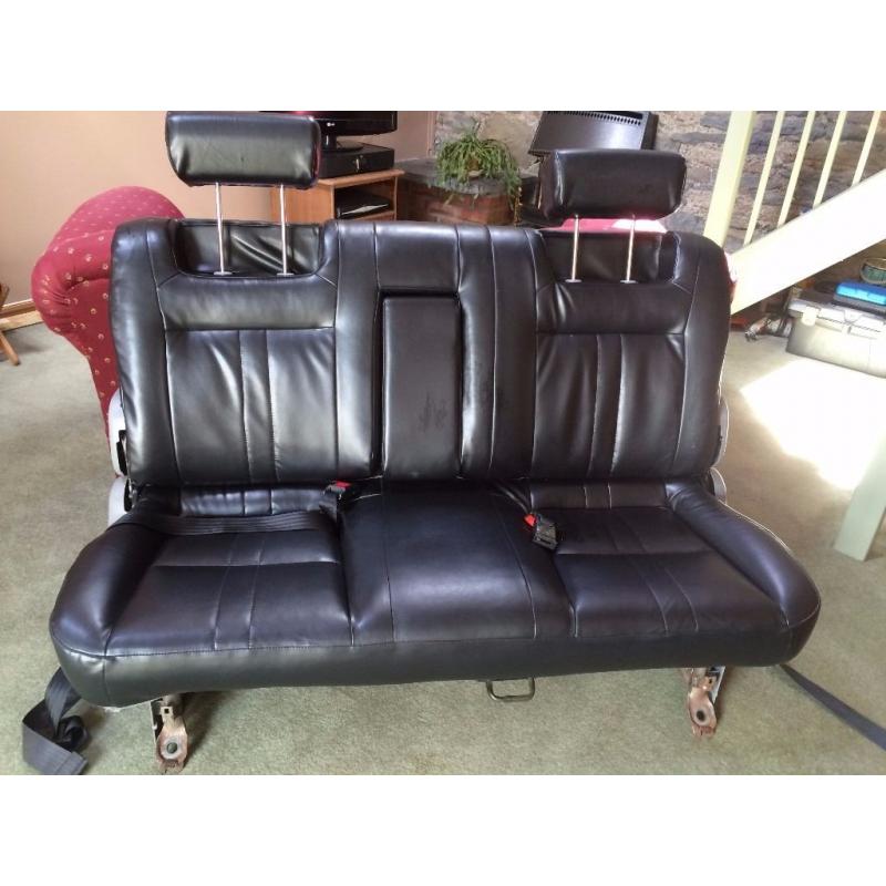 Double bench seat taken from my Volkswagen Transporter T5.