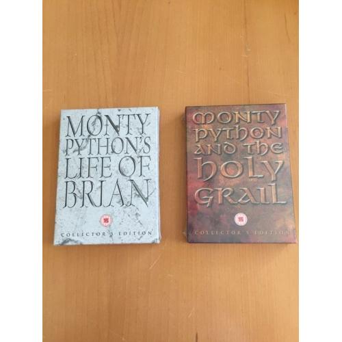 Ltd edition monty Python DVDs