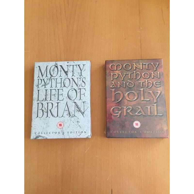Ltd edition monty Python DVDs