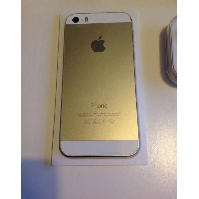iPhone 5S gold unlocked