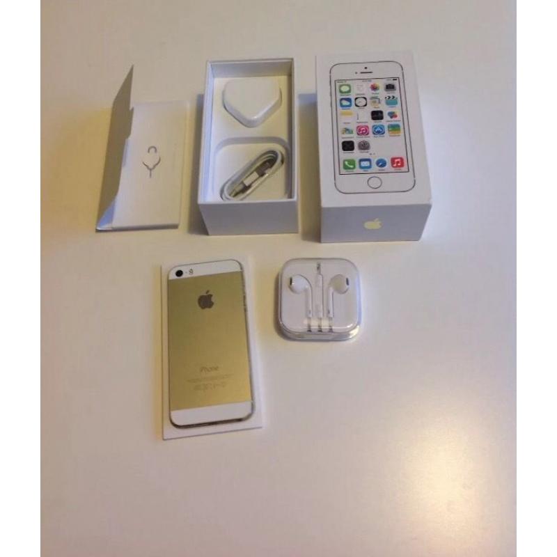 iPhone 5S gold unlocked