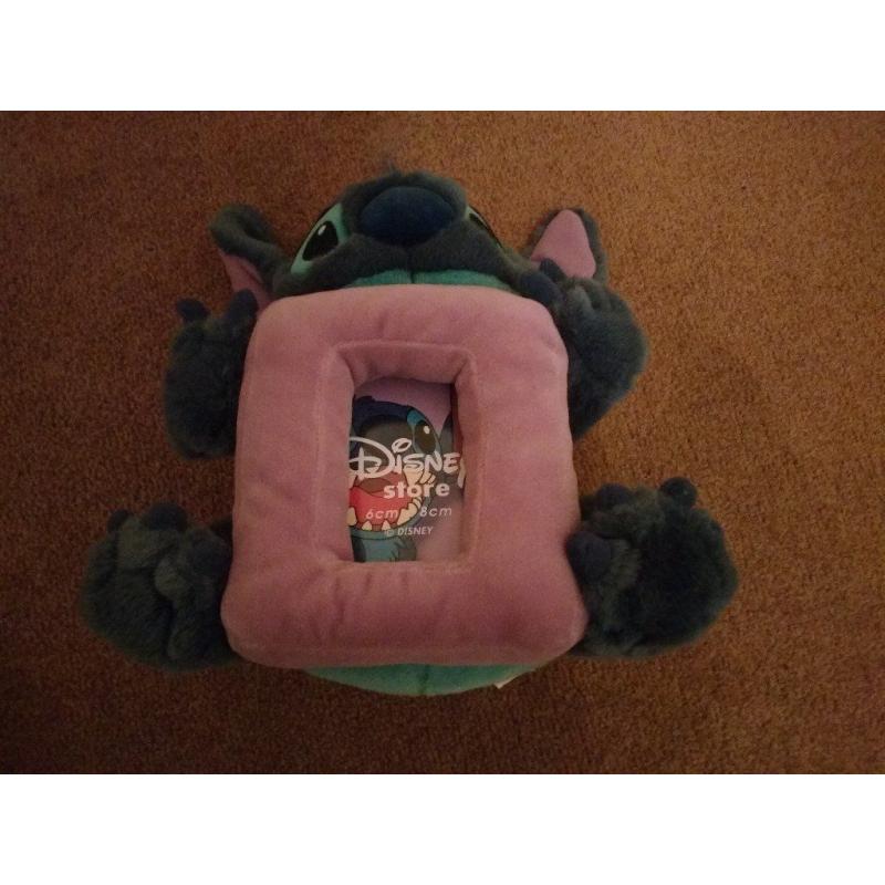 The Disney Store Stitch Plush Photo Frame