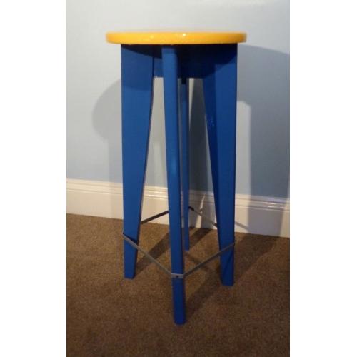 Very unusual vintage/ retro colourful Kitchen Stool