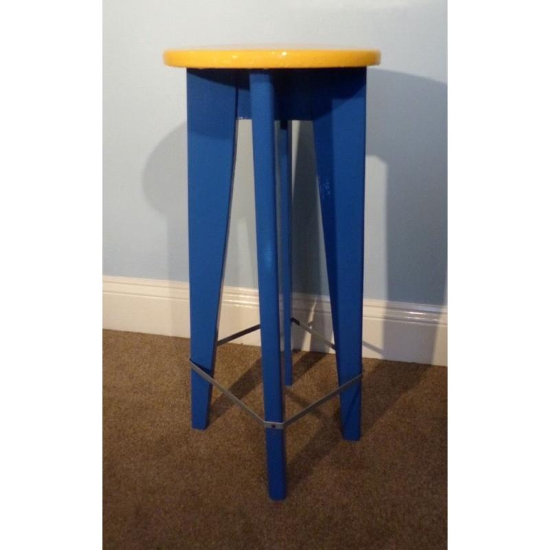 Very unusual vintage/ retro colourful Kitchen Stool