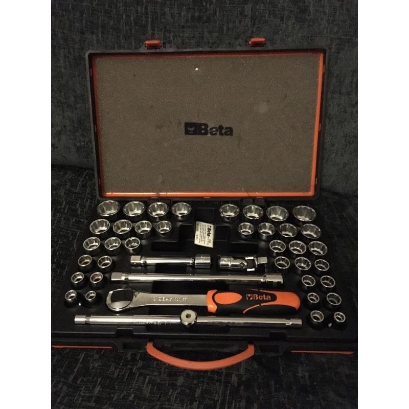 Beta 42 piece socket set