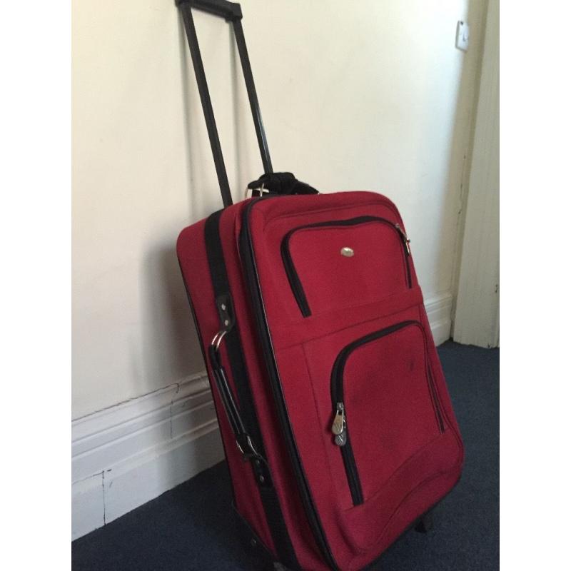 Small Red Suitcase