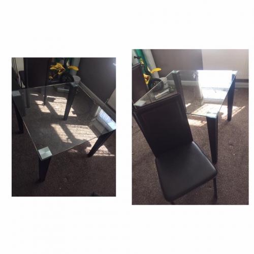 Glass table