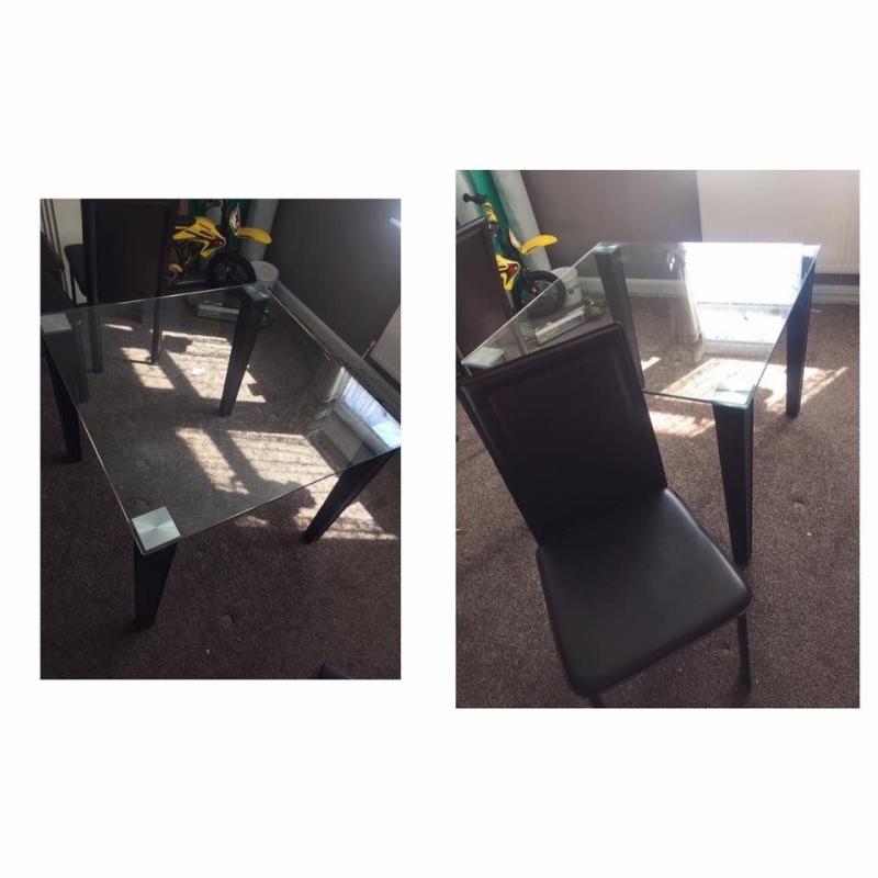 Glass table