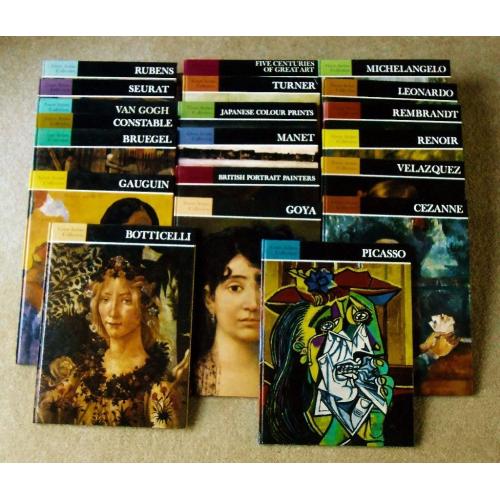 Five Centuries of Great Art - 20 volumes with full colour reproductions