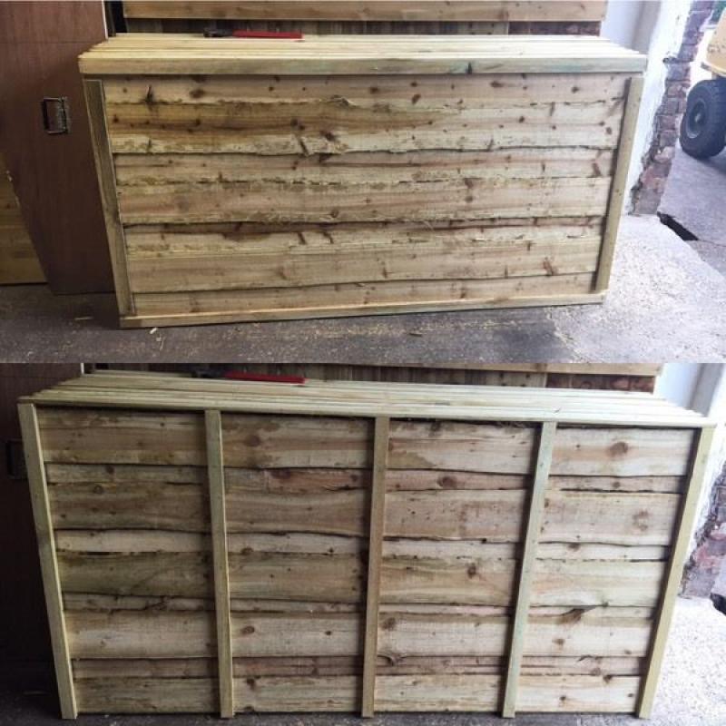Wooden/ Timber Wayneylap Fence Panels ~Heavy Duty~