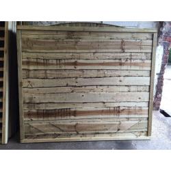 Wooden/ Timber Wayneylap Fence Panels ~Heavy Duty~