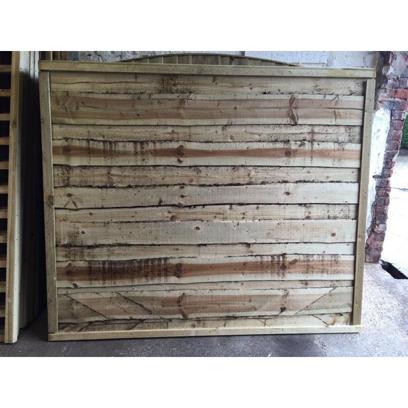 Wooden/ Timber Wayneylap Fence Panels ~Heavy Duty~
