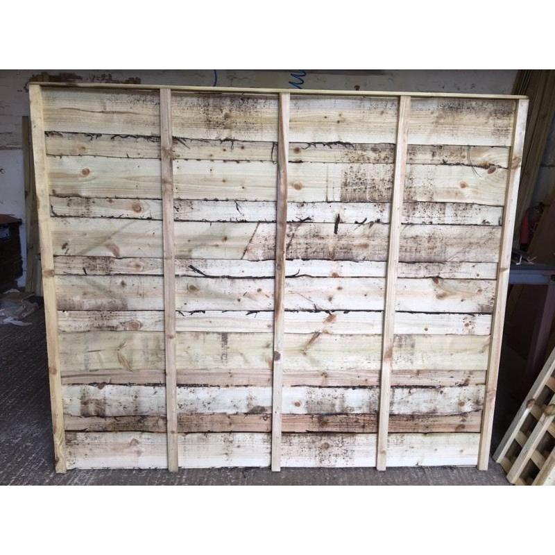 Wooden/ Timber Wayneylap Fence Panels ~Heavy Duty~