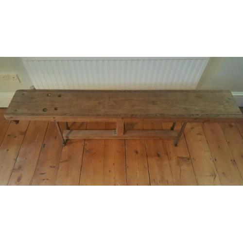 Old school bench