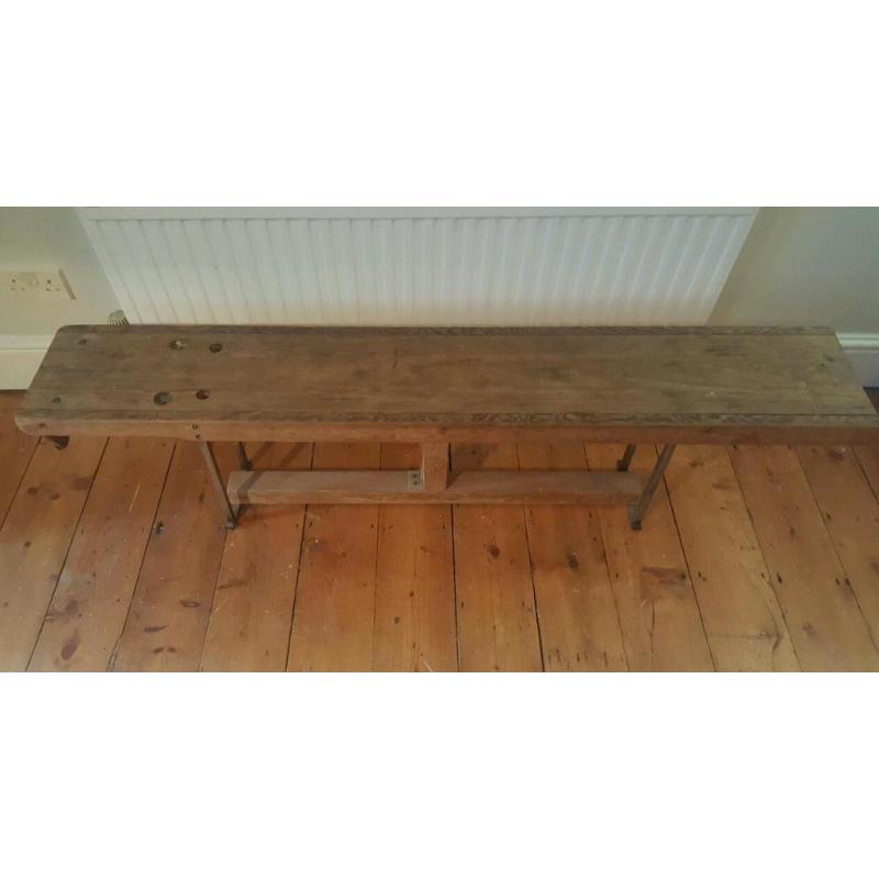 Old school bench