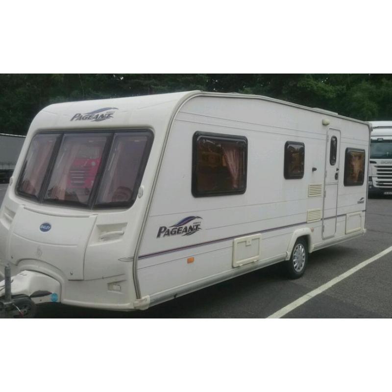 2005 bailey vendee 4 berth fixed bed vgc