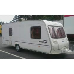2005 bailey vendee 4 berth fixed bed vgc