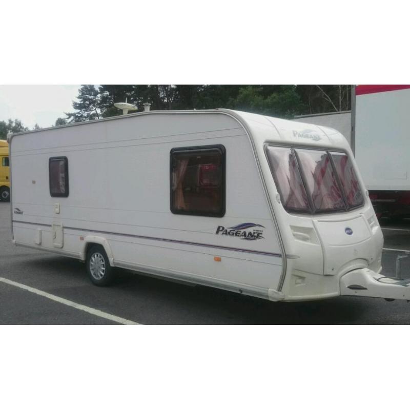 2005 bailey vendee 4 berth fixed bed vgc