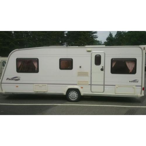 2005 bailey vendee 4 berth fixed bed vgc
