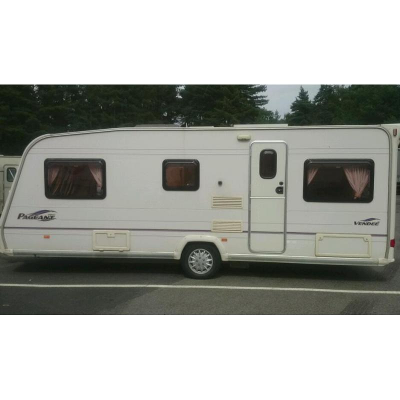 2005 bailey vendee 4 berth fixed bed vgc