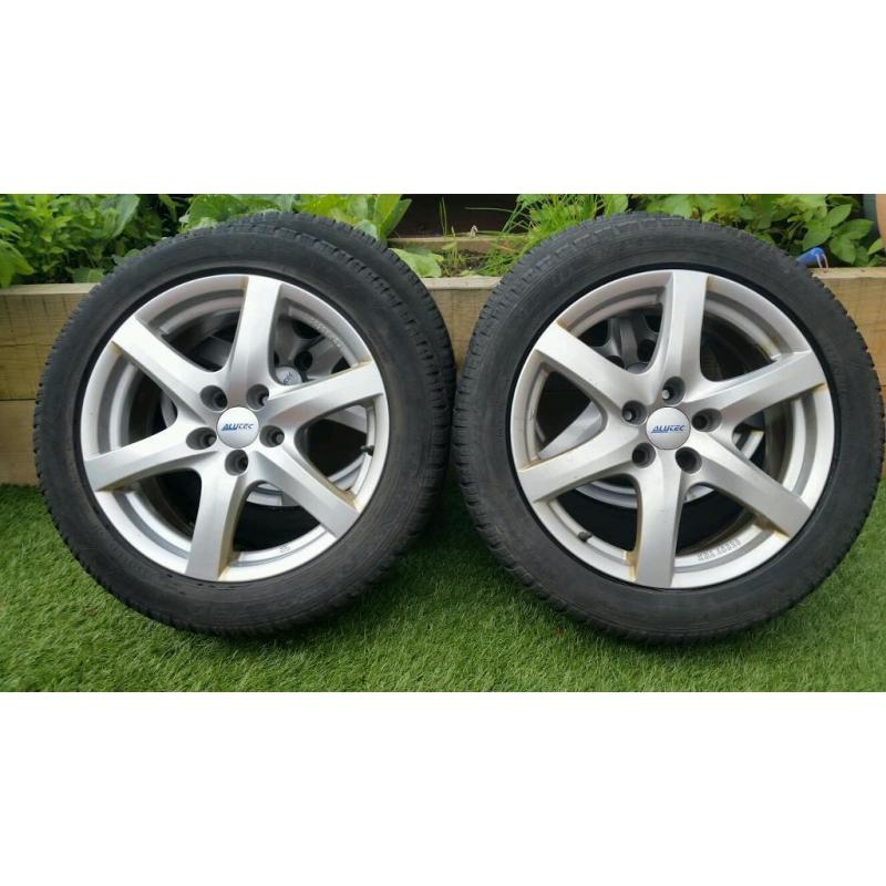 Alloy wheels, Skoda/Volkswagen.